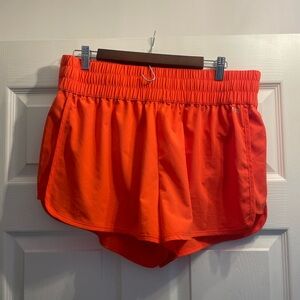 DSG Bright Orange Women's Athletic Running Shorts